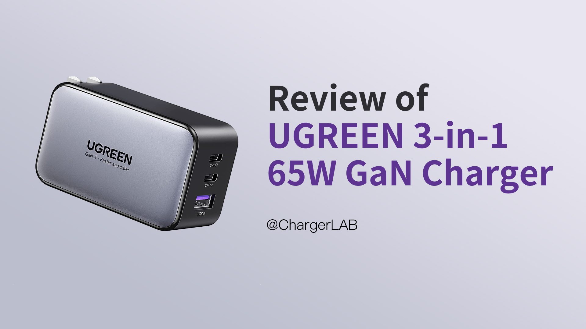 UGREEN RG 65W Nexode Charger 2023 REVIEW - MacSources
