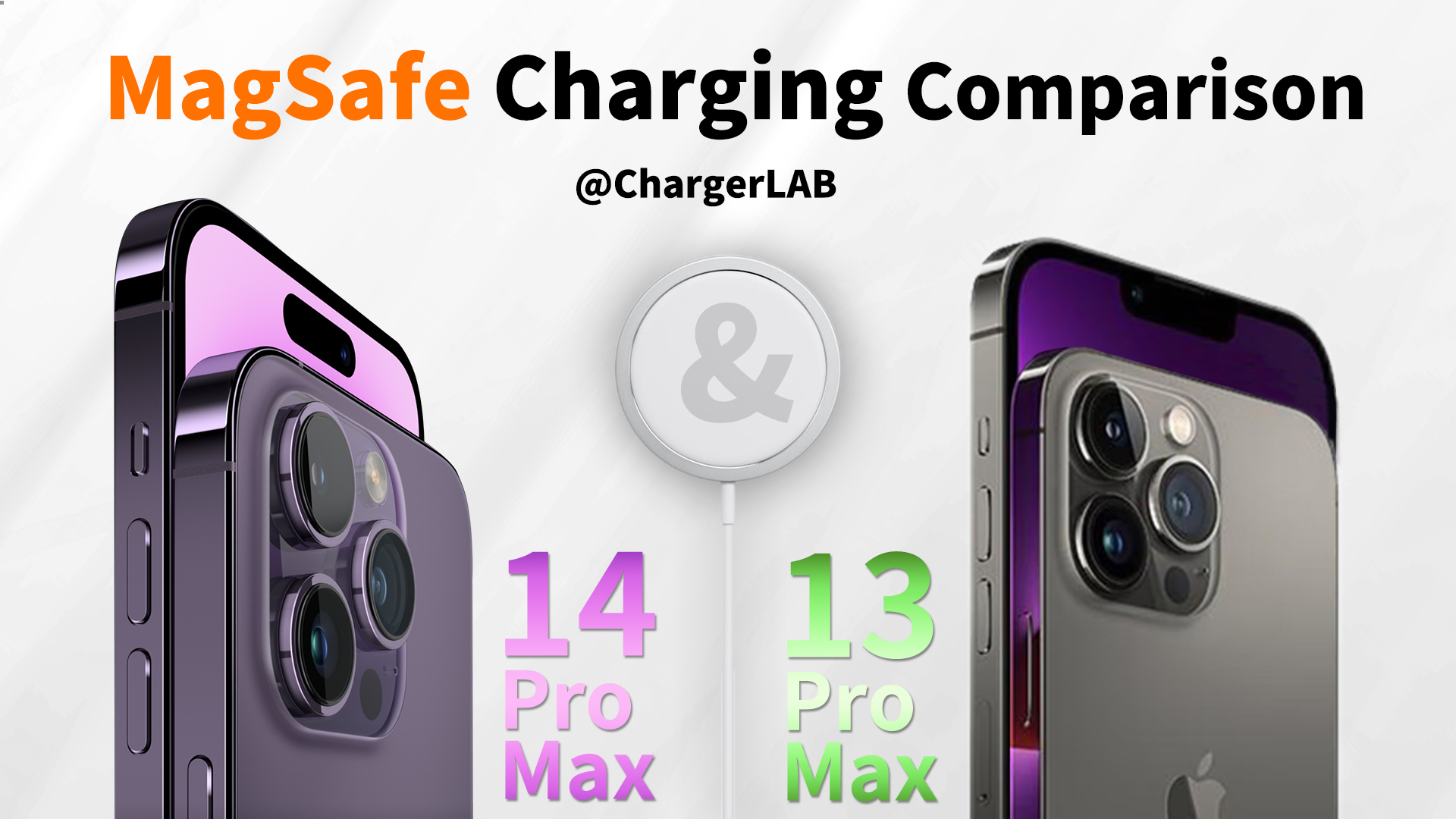 Magsafe Charging Comparison Iphone 13 Pro Max Vs 14 Pro Max Chargerlab 9540