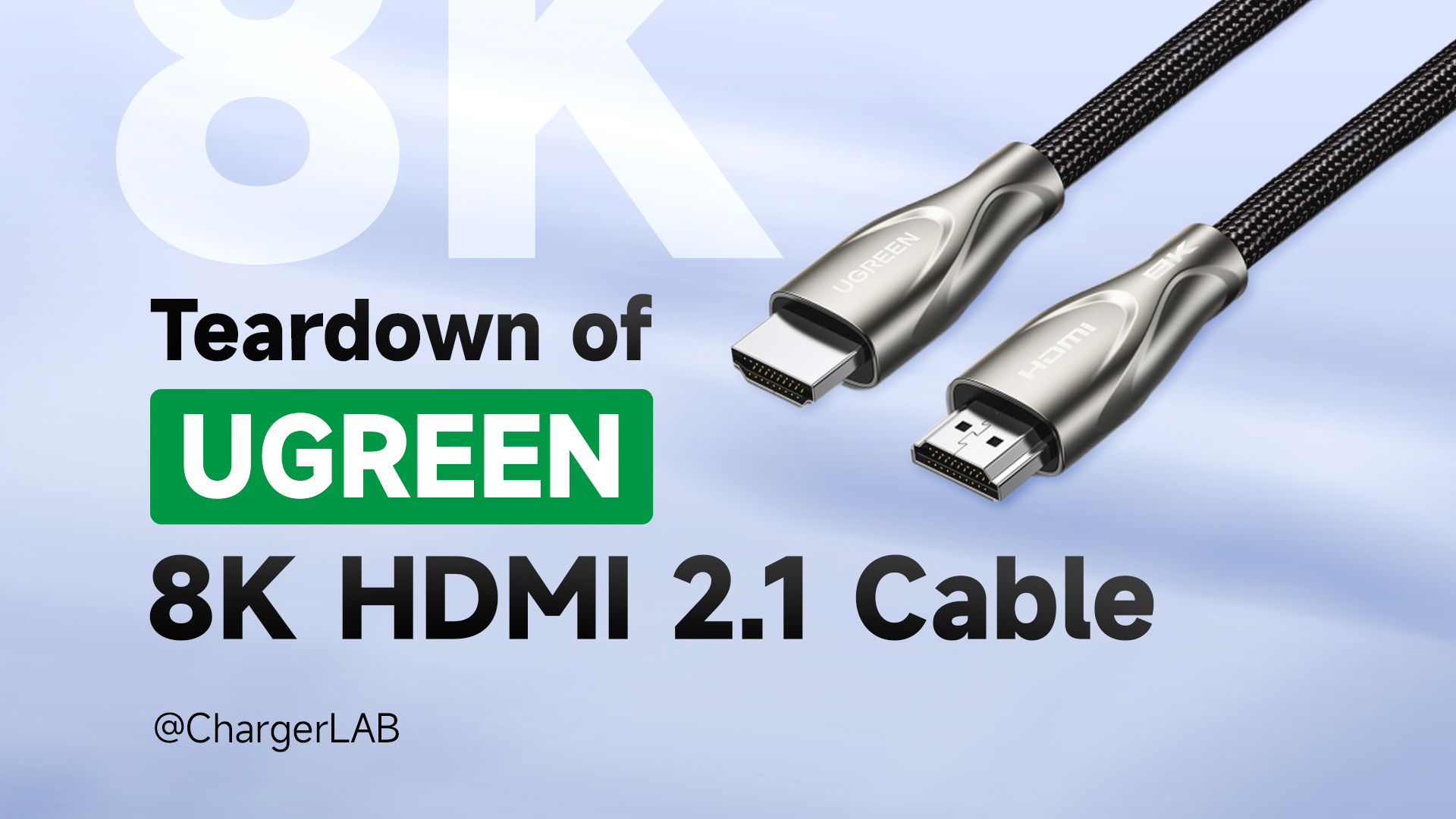 UGREEN Câble HDMI 2.1 8K 60Hz 4K 120Hz High Spee…