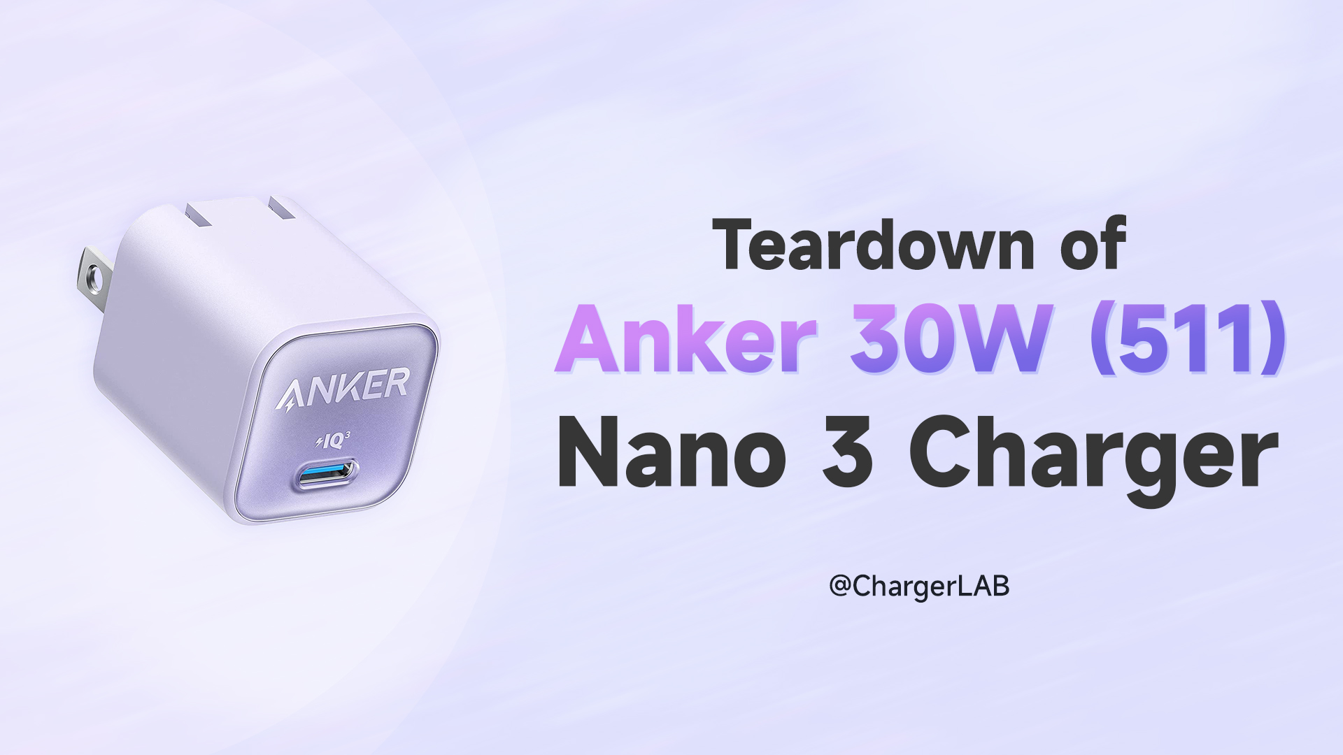 Anker nano iii 30w