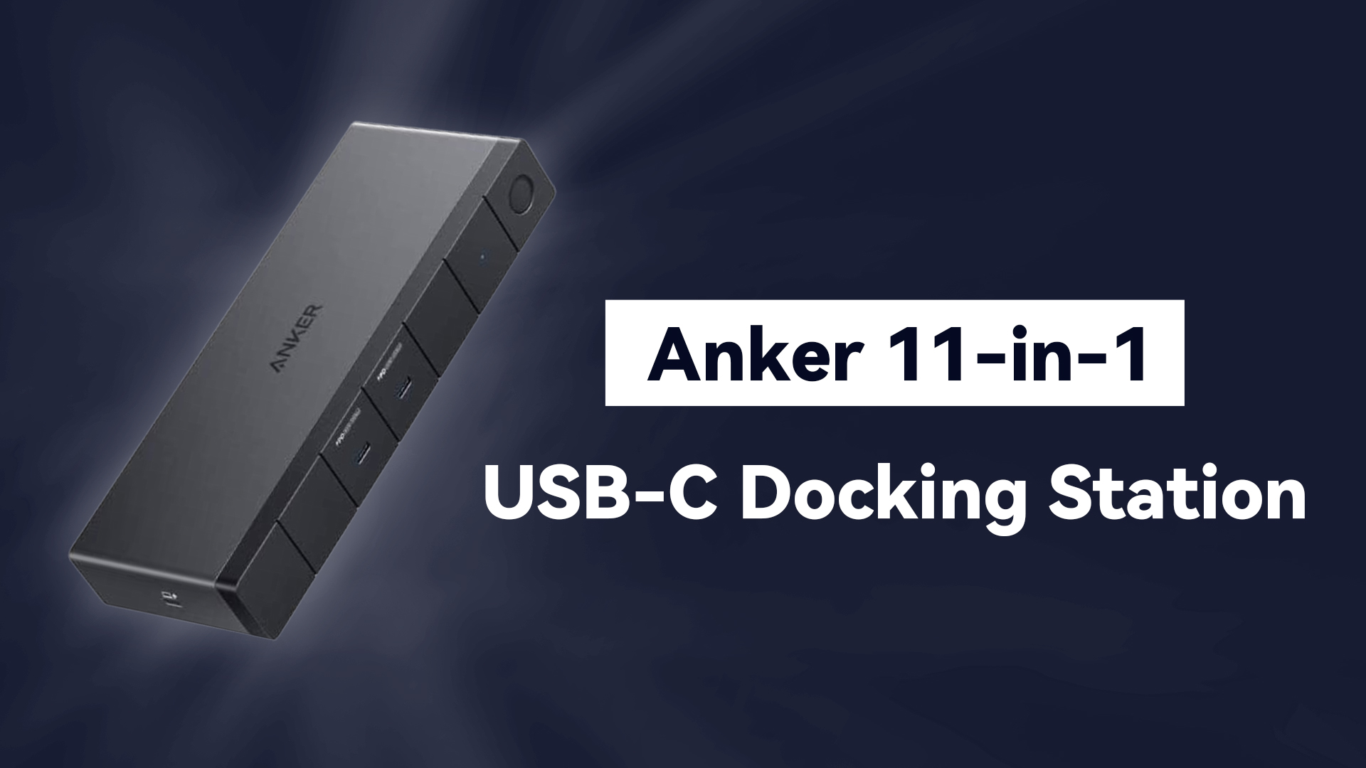 Powerful Versatile Anker Launched In Usb C Docking Station Chargerlab