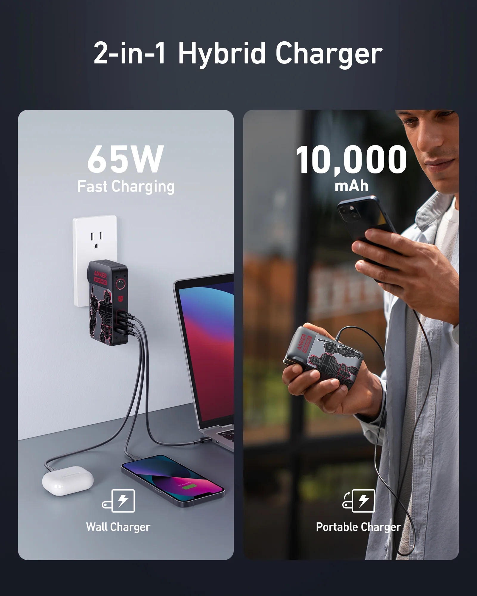Transformers Inside | Anker Launched 65W GaNPrime 733 Power Bank