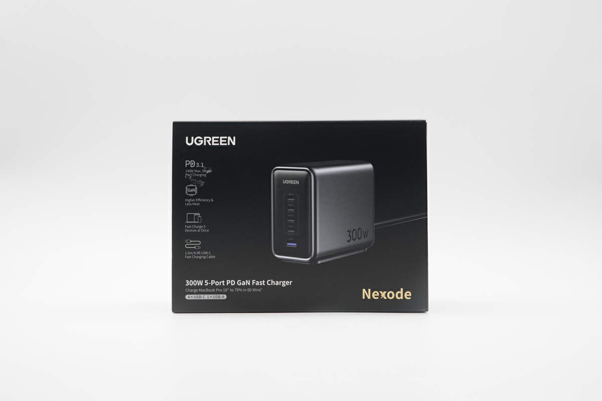 Keep All of Your Devices Charged With the UGREEN Nexode 300W 5