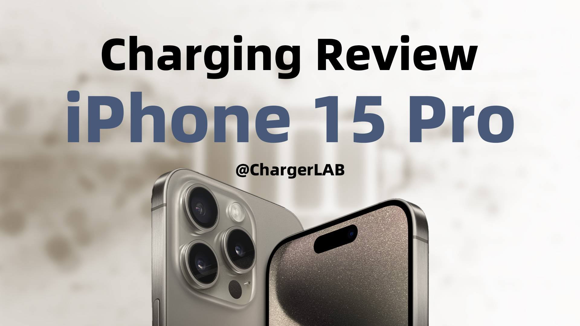 Charging Review of iPhone 15 Pro Max - Chargerlab